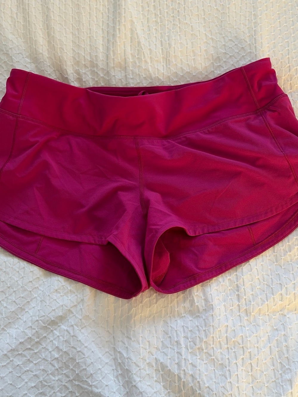 lululemon athletica Bright Magenta Athletic Shorts